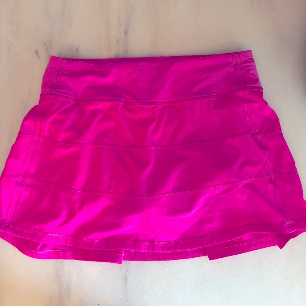 Lululemon Sonic Pink Tennis Skirt